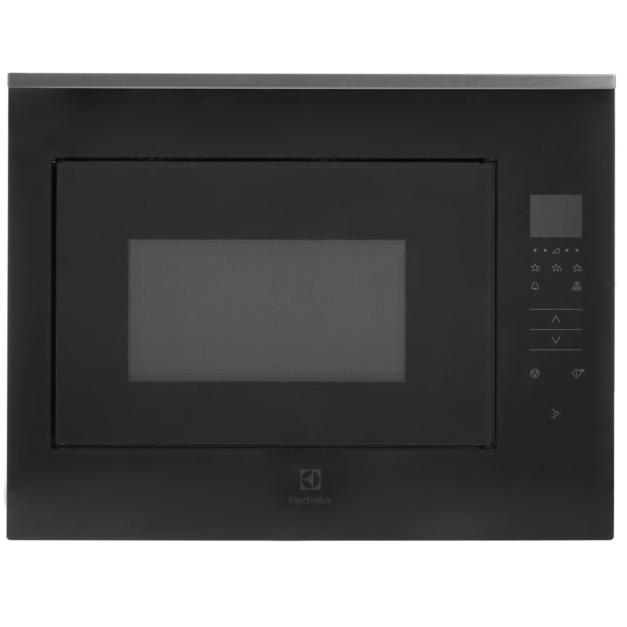 Встраиваемая микроволновая печь Electrolux KMFE264TEX черный/серебристый, 26 л, 900 Вт, переключатели - сенсор
