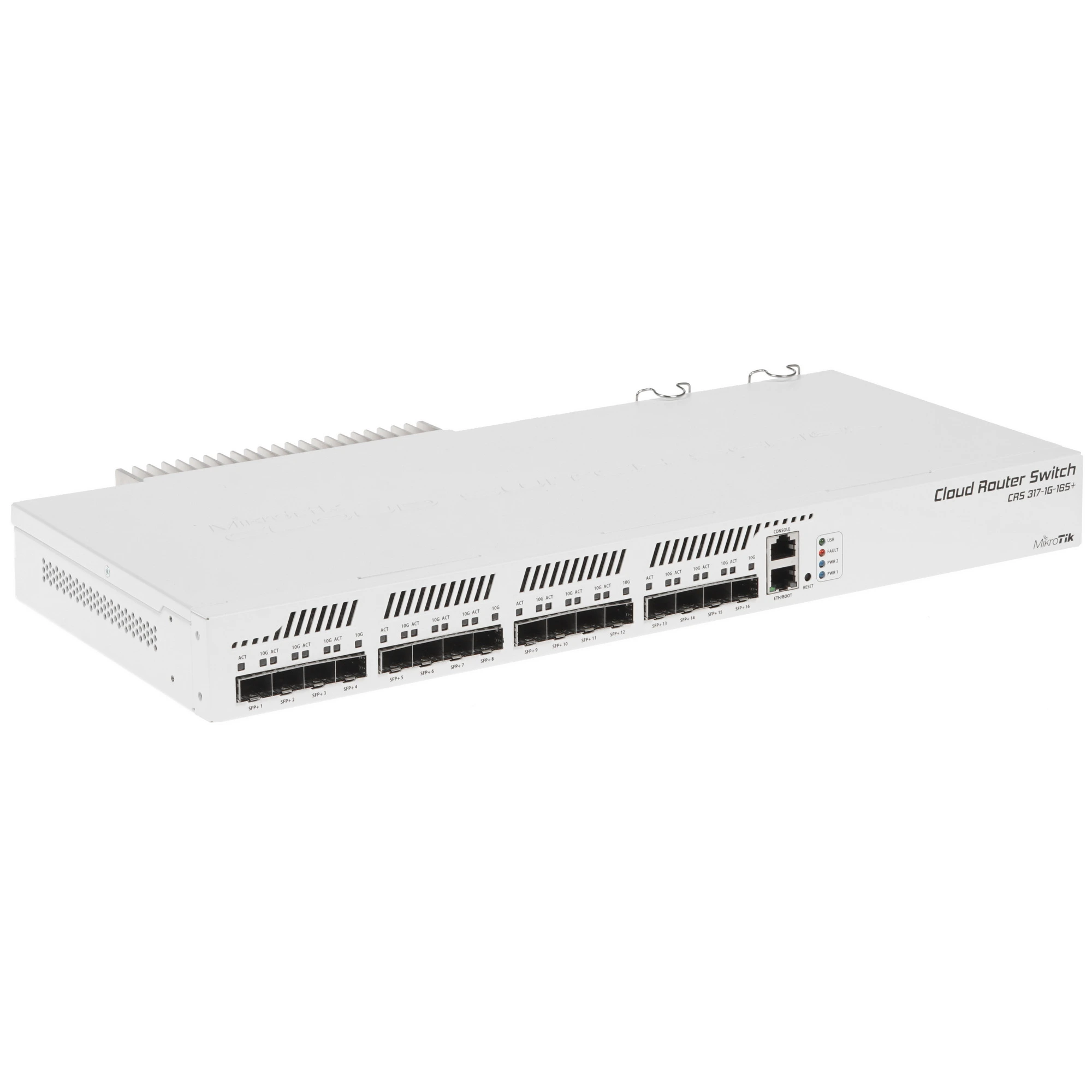 Коммутатор MikroTik CRS317-1G-16S+RM, 1×1 Гбит/с + 16×10 Гбит/с SFP+, управляемый