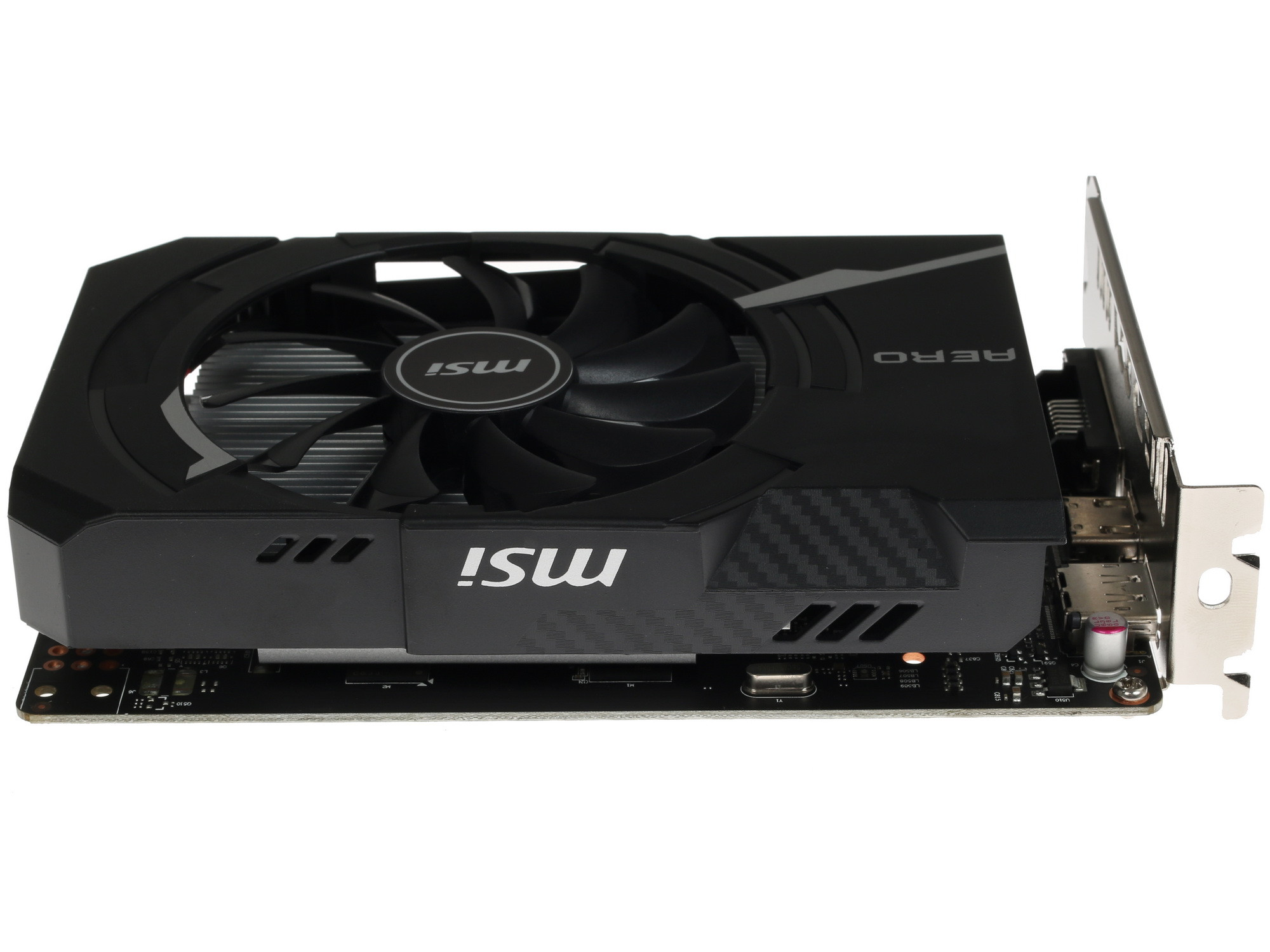 Купить Видеокарта MSI GeForce GTX 1050 Ti AERO ITX OC [GTX 1050TI AERO ...
