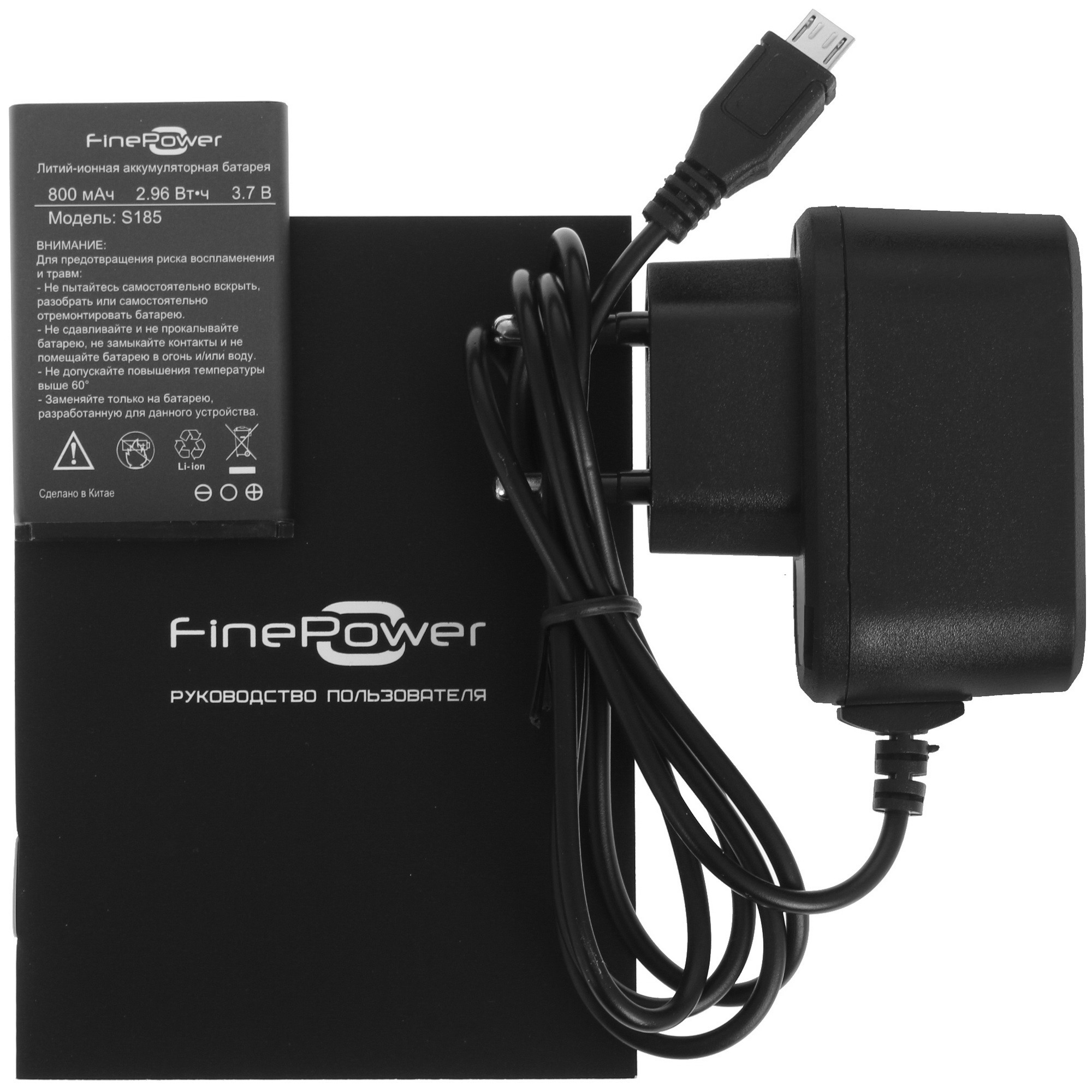 Сотовый телефон FinePower S185 красный