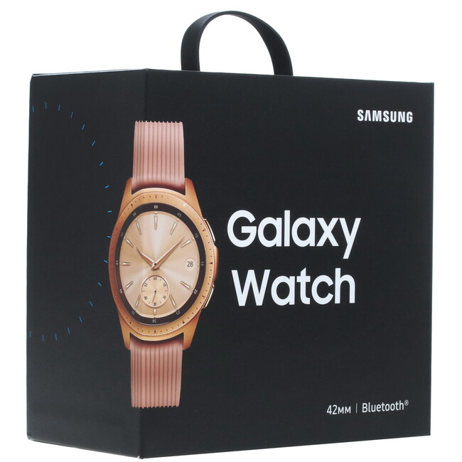 купить смарт часы Samsung Galaxy Watch Small ремешок розовый в