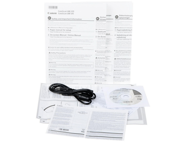 Canon Canoscan Lide 60 Инструкция